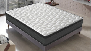 Colchão Onyx supermacio de visco Airflex efeito nuvem -...