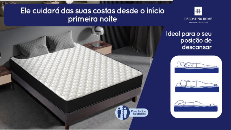 Colchão Elegance Viscoelastic Cloud®...