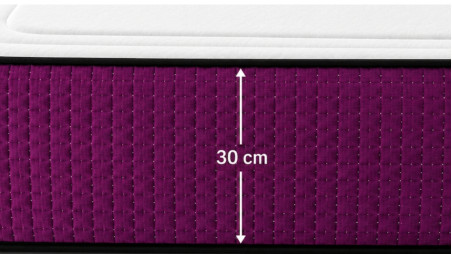 Colchão Life Flower Viscoelástico | 30 cm de Altura | Antisstress e Descanso Reparador