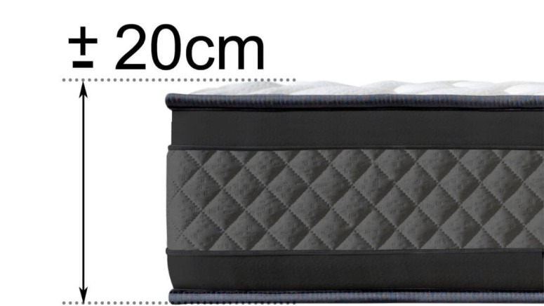 Colchão ONYX Visco 20 cm + Base KIT |...